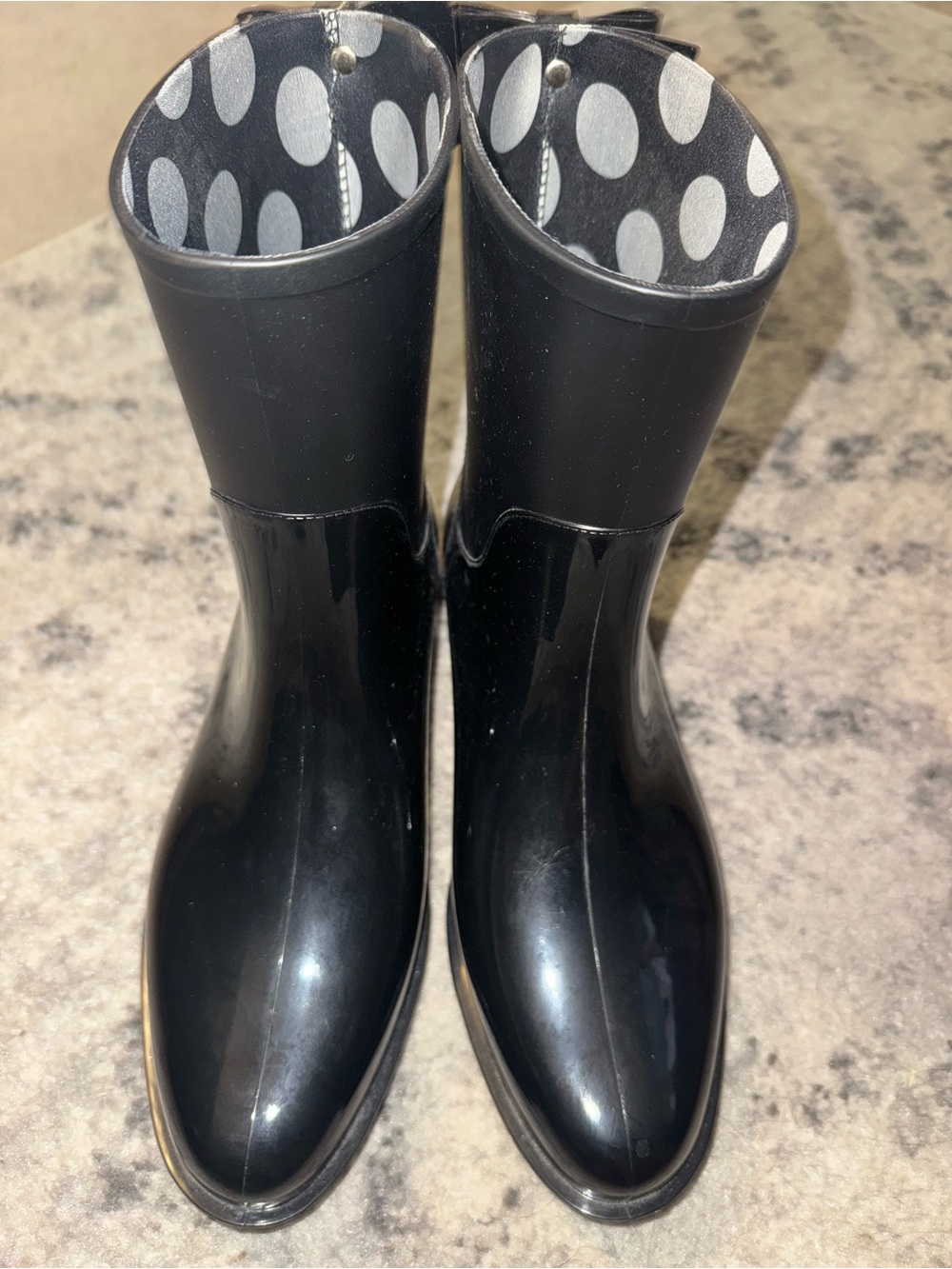 Kate Spade Rain Boots with bow